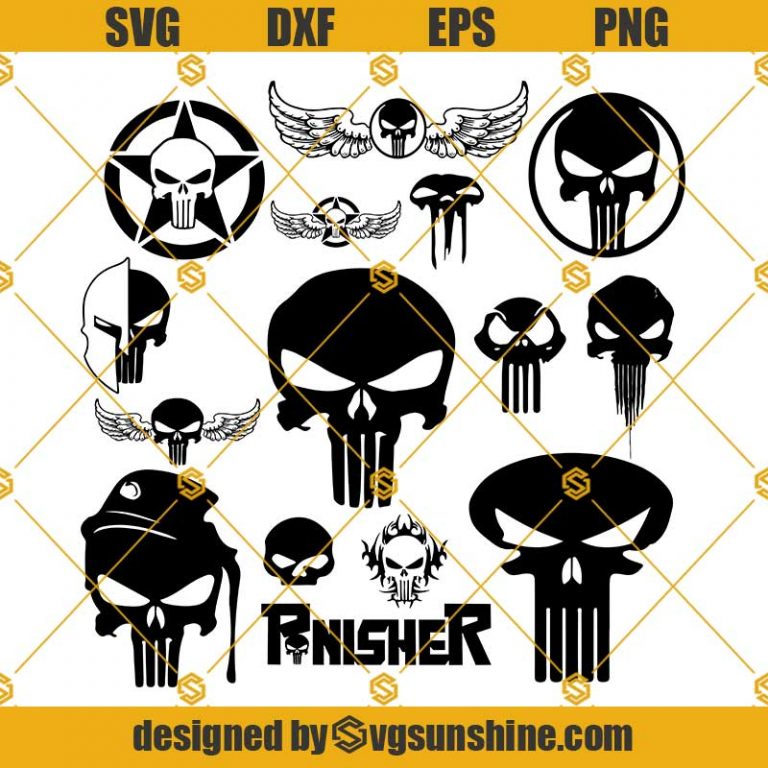 Punisher Flag Ranger Svg Army Ranger Svg Military SVG American Flag