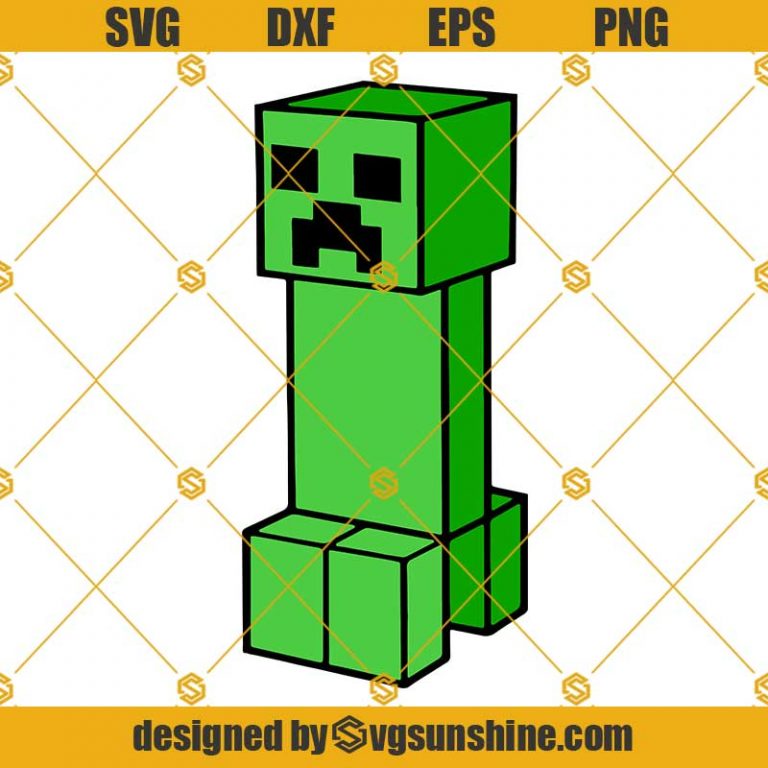 Creeper Minecraft Svg Minecraft Svg Game Svg Creeper Svg