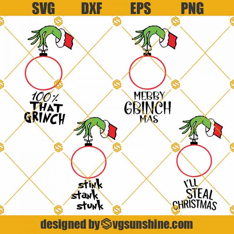 Grinch Hand Holding Ornament Svg Grinch Hand Christmas Starbucks Cup