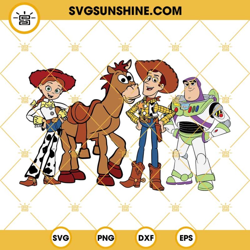 Toy Story Friends Svg Toy Story Svg Toy Story Png Toy Story Cricut