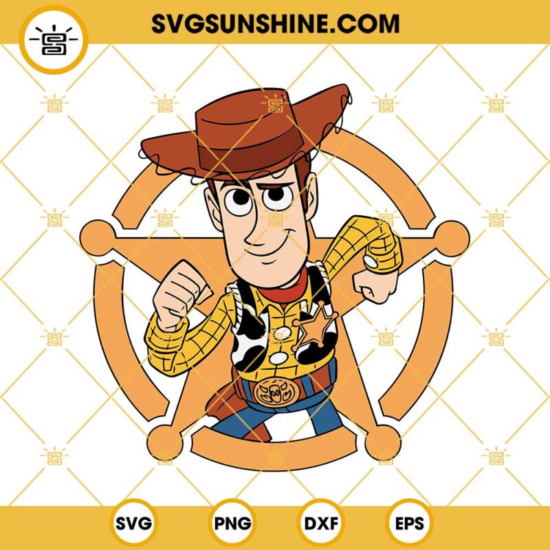 Woody SVG Toy Story SVG Woody PNG Woody Vector Clipart Woody Cricut Silhouette