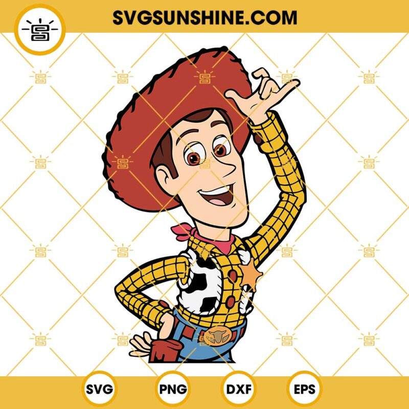 Woody Toy Story SVG Woody SVG Woody Toy Story PNG Vector Clipart