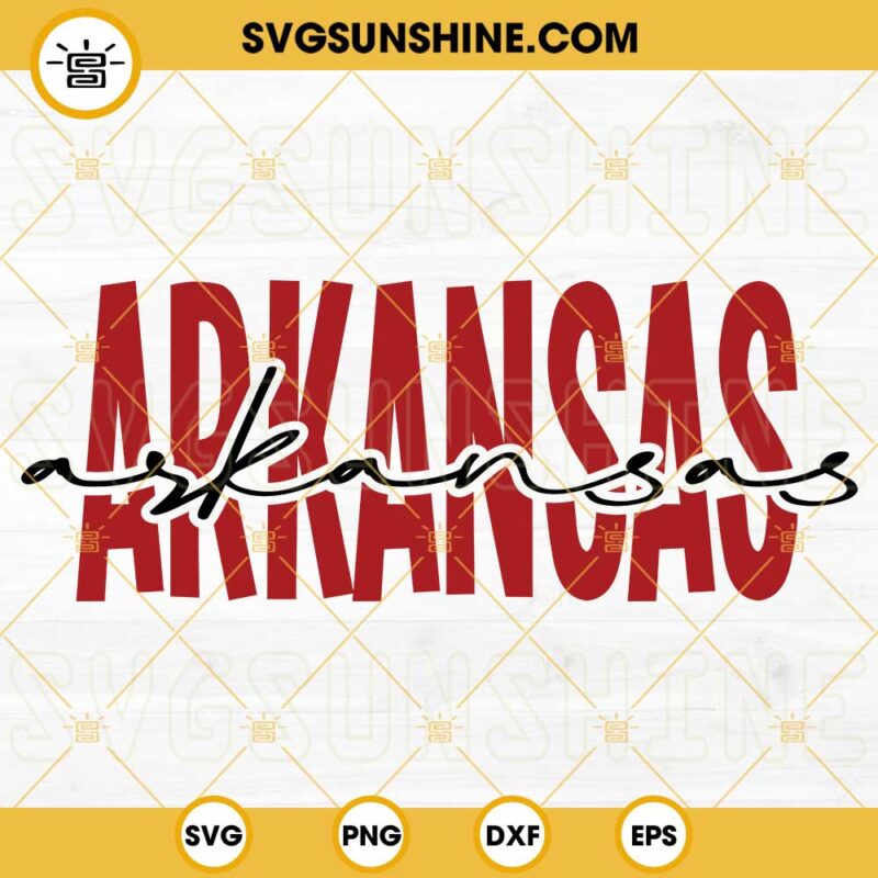 Arkansas Svg Arkansas Football Svg Arkansas Razorbacks Svg