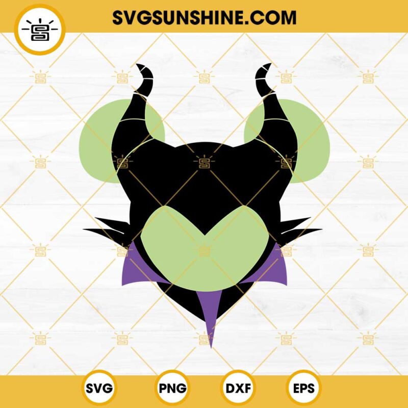 Maleficent Svg Evil Queen Svg Disney Villain Svg Witch Svg