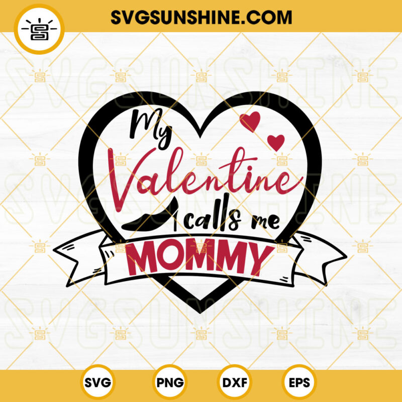 Valentine Mama Svg Mama Heart Svg Funny Mom Valentine Svg Valentine