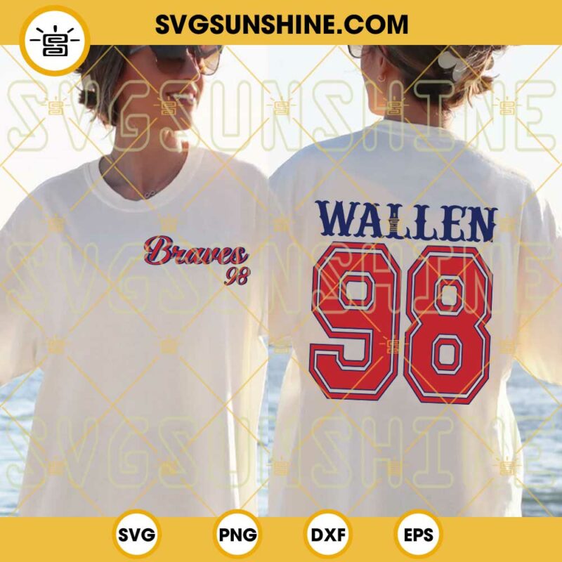 Wallen Braves Svg Morgan Wallen Svg Atlanta Braves Svg Country