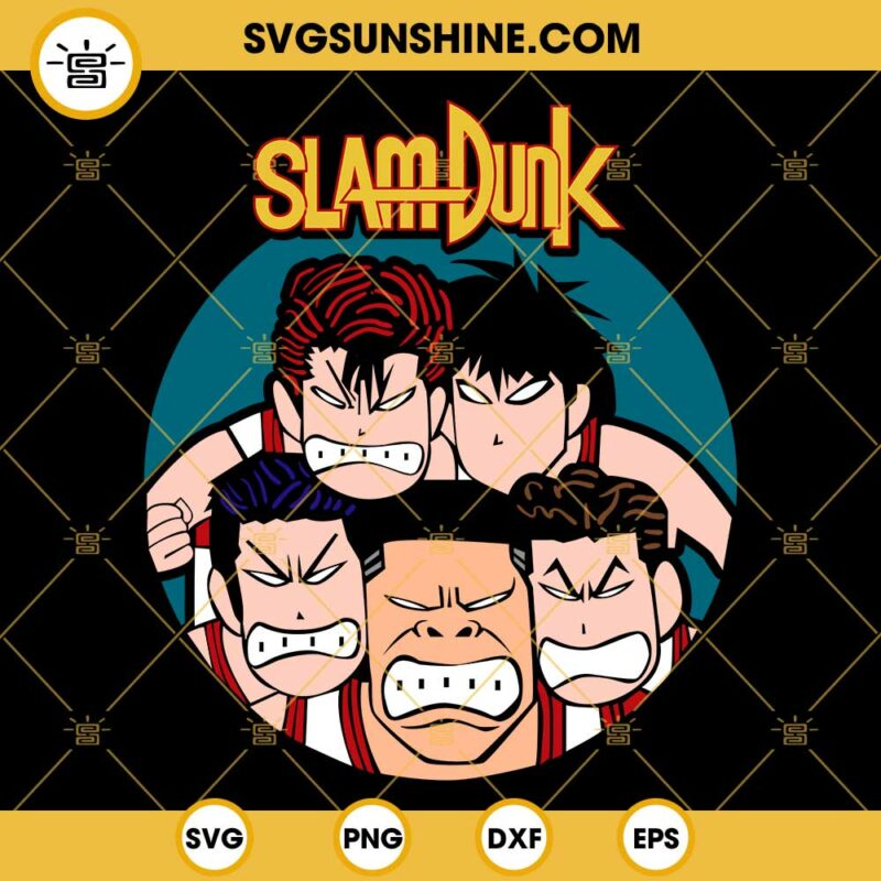 Slamdunk SVG The First Slam Dunk Anime SVG PNG DXF EPS