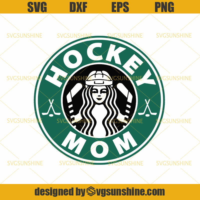 Download Hockey Mom Starbucks Logo Svg Paper Party Supplies Stickers Labels Tags