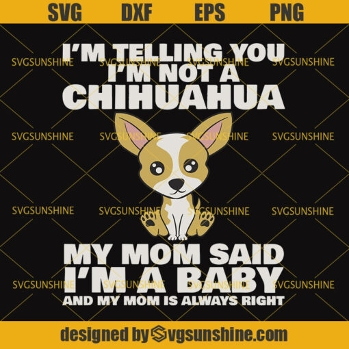 Chihuahua Mom SVG, Dog Mom SVG, Chihuahua SVG, Mother Day SVG
