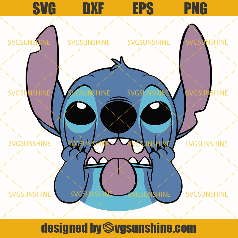 File DXF, SVG, PNG di Stitch di San Valentino Lilo & Stitch