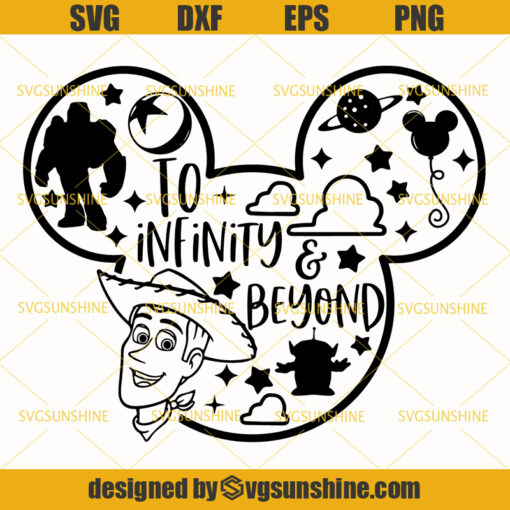 To Infinity And Beyond SVG, Toy Story SVG, Disney SVG