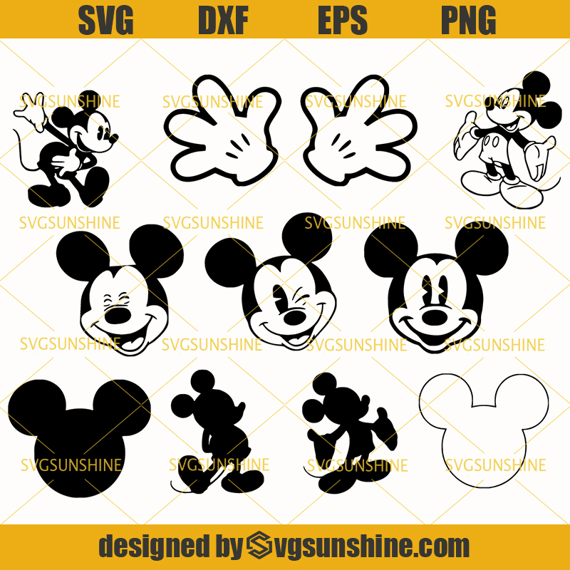 Download Disney Mickey Mouse Svg, Mickey Mouse Svg, Disney Bundle ...