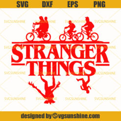 Stranger Things Svg, The Upside Down Svg, Demogorgon Svg