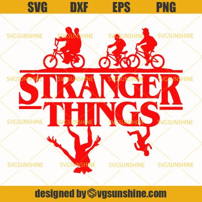 Stranger Things Svg, The Upside Down Svg, Demogorgon Svg - Sunshine