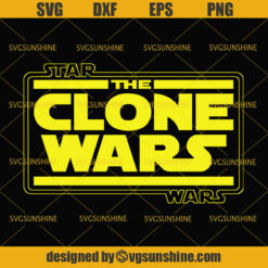 The Clone Wars Logo Svg, Star Wars Svg