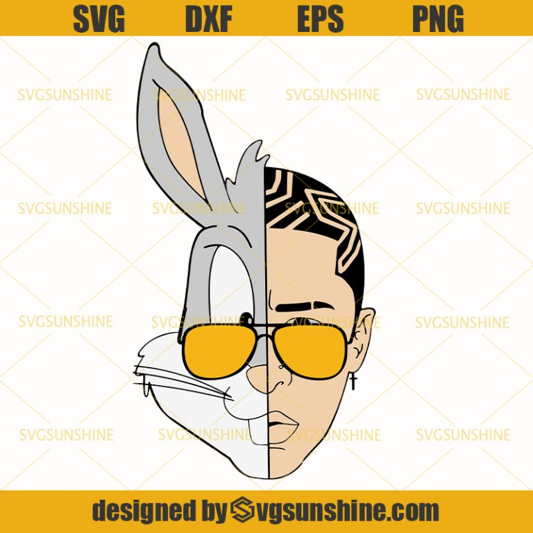 Bad Bunny SVG, Bad Bunny Rapper SVG, Bad Boy SVG - Sunshine