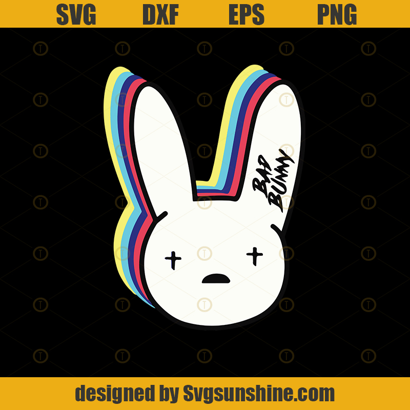 Download Bad Bunny SVG - Svgsunshine