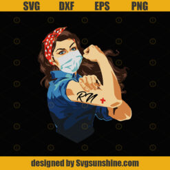 Nurse With Mask Face Nurse Life Disease SVG DXF EPS PNG