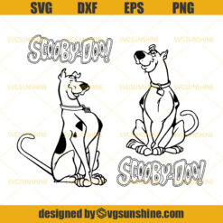 Scooby Doo Svg Bundle, Scooby Doo Cartoon Clipart Disney Svg , Dog Lover Svg