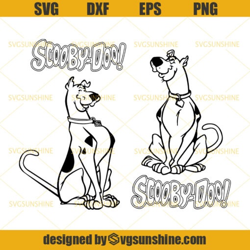 Scooby Doo Svg Bundle, Scooby Doo Cartoon Clipart Disney Svg , Dog Lover Svg