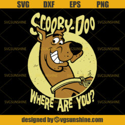 Scooby Doo Where Are You SVG PNG EPS DXF