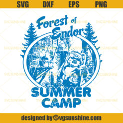 Forest Of Endor Summer Camp Svg, Star Wars Svg