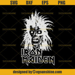 Iron Maiden Svg, Rock Bands Svg, Rock Music Svg