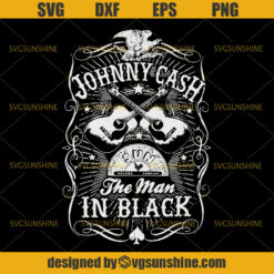 Johnny Cash Svg,Country Western Svg, Vintage Johnny Cash Leopard PNG