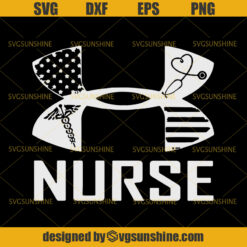 under armour nurse american svg