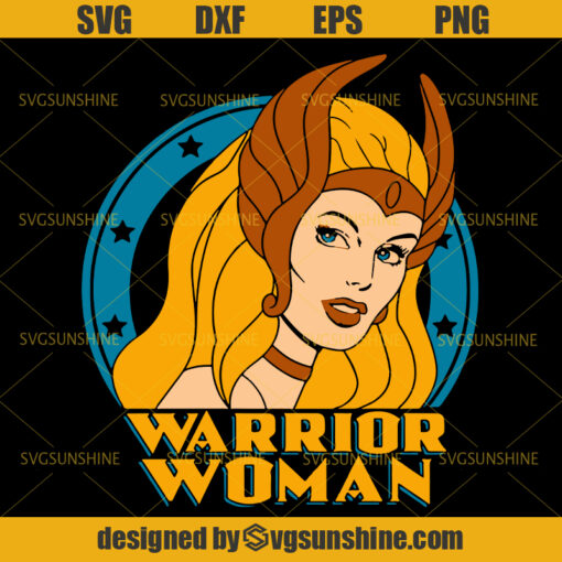 Warrior Woman SVG, Wonder Woman SVG