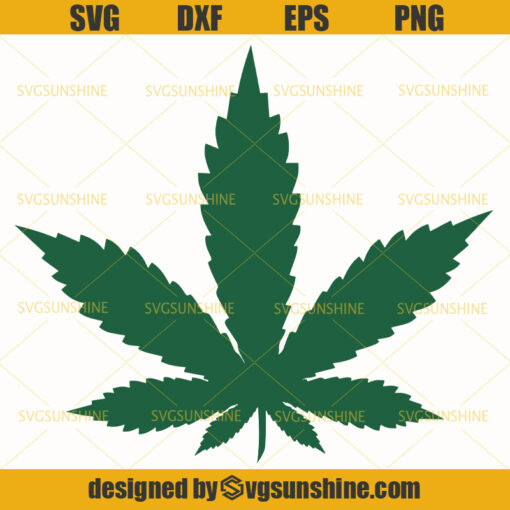 Marijuana SVG, Marijuana Leaf SVG, Cannabis SVG, Cannabis SVG Cutfiles, Pot Leaf SVG, Weed SVG