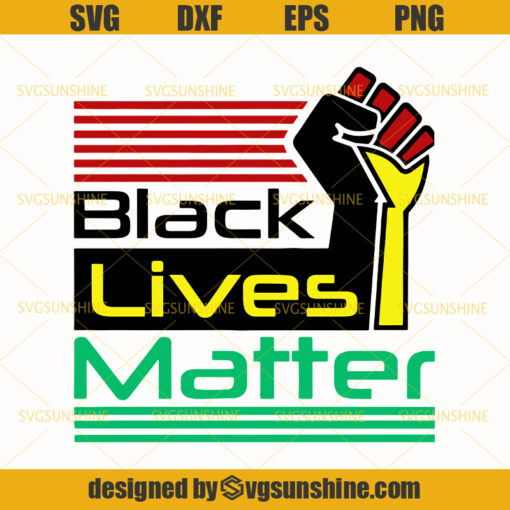 Black Lives Matter SVG Cut File, George Floyd SVG