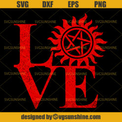 Supernatural Svg, Love Hunting Svg
