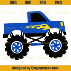 Monster Truck SVG, Big Truck SVG, Motor Madness SVG, Monster Truck Jam SVG