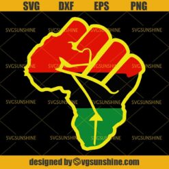 Africa Map SVG, Black Power SVG, Black Live Matter SVG, African Flag SVG, Black History SVG