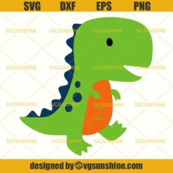 T-Rex Dinosaur SVG, Jurassic Park SVG, Trex Dino SVG DXF EPS PNG