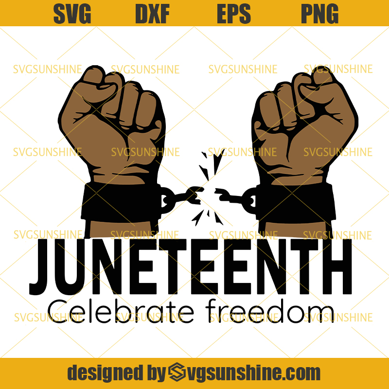 Download Juneteenth Celebrate Freedom SVG, Free-ish Since 1865 SVG ...