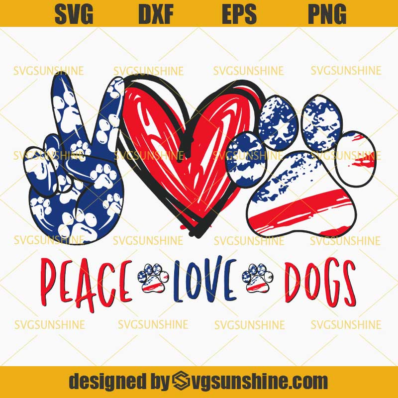 Free Free 52 Peace Love America Svg Free SVG PNG EPS DXF File