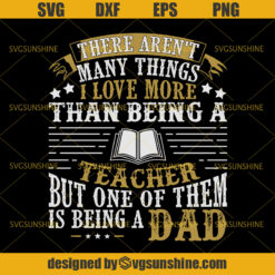 Teacher Dad Fathers Day SVG, Happy Fathers Day SVG, Teacher SVG, Dad SVG