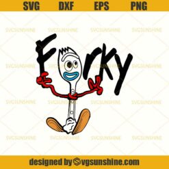 Forky SVG, Toy Story SVG, Disney SVG, Toy Story Cut File, Disney Cut File
