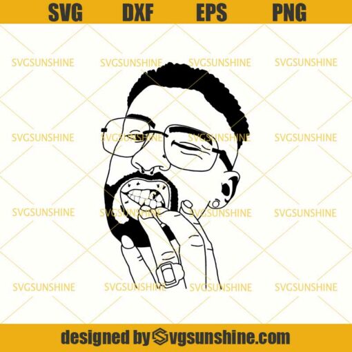 Bad Bunny Playboy SVG DXF EPS PNG Cutting File for Cricut