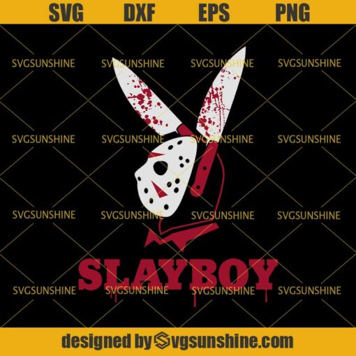 Slayboy Slasher Horror Movie Friday 13th Jason Voorhees SVG, Halloween SVG