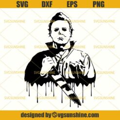Michael Myers SVG DXF EPS PNG Cutting File for Cricut, Horror Movies SVG, Halloween SVG