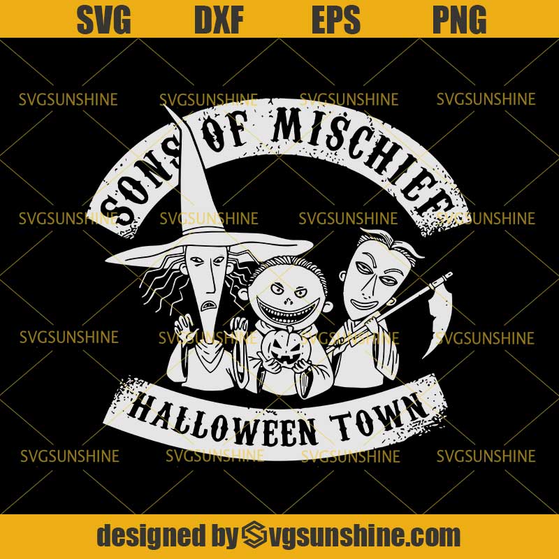 Download Sons Of Mischief Halloween Town SVG, Halloween SVG DXF EPS ...