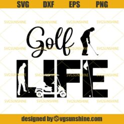 Messy Bun Golf Svg, Golf Life Svg, Golf Svg, Golf Mom Svg