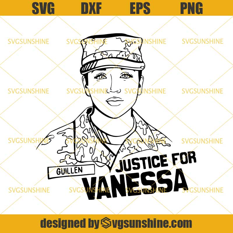 Download Vanessa Guillen SVG, Justice For Vanessa SVG, Army Soldier ...