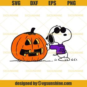 Snoopy Halloween Pumpkin SVG, Snoopy SVG, Pumpkin SVG, Happy Halloween ...