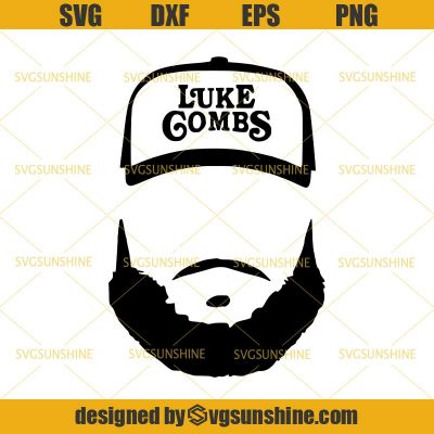 Luke Combs SVG, Singers Musicians SVG, Country Music SVG DXF EPS PNG ...