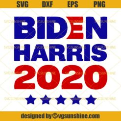 Biden Harris 2020 SVG DXF EPS PNG Cutting File for Cricut 