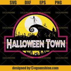 Halloween Town Jack Skellington SVG, Nightmare Before Christmas SVG, Happy Halloween SVG
